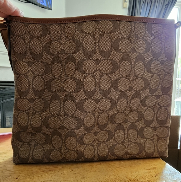 Coach Signature File Bag - Picture 2 of 5